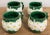 Vintage Ceramic Daisy Motif Mugs and Dessert Plates, 8 PCS For Sale - Image 9 of 11