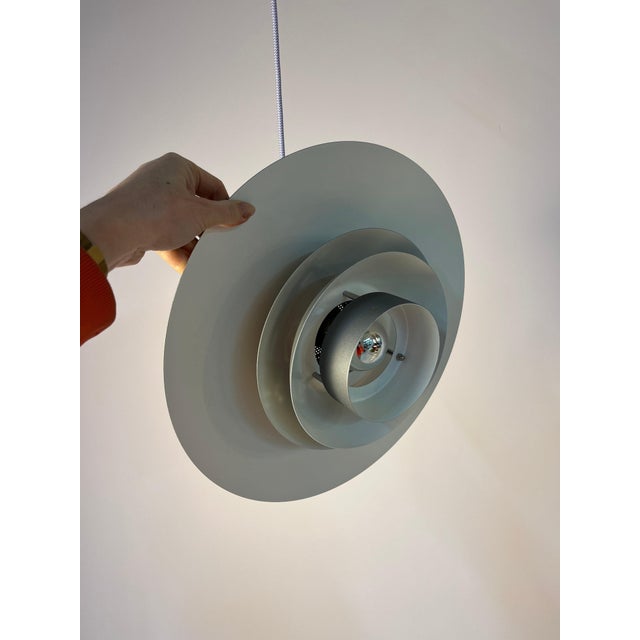 DE-LUX Grey Louvered Lamp from Design Light For Sale - Image 3 of 11