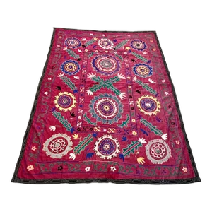 Late 19th Century Silk Embroidery Suzani