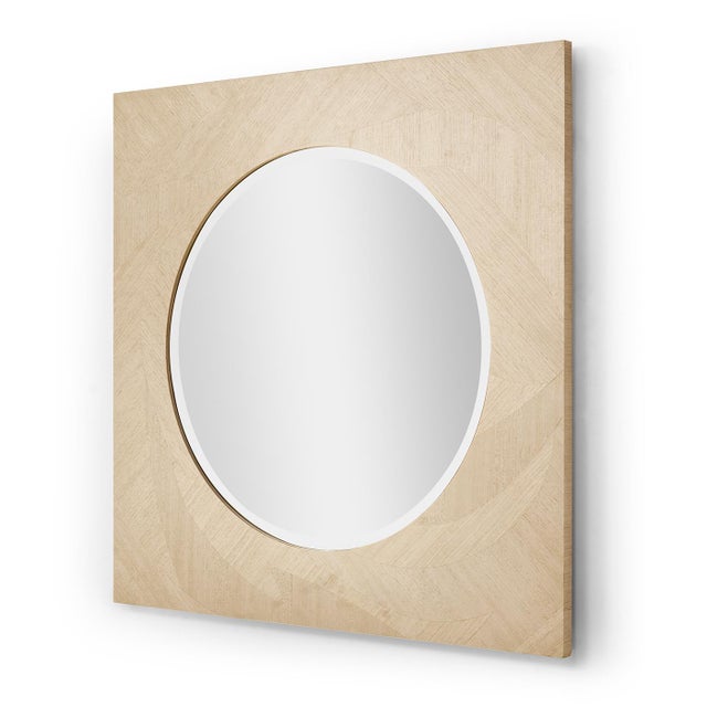 2020s Organic Square Mirror For Sale - Image 5 of 7