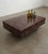Moroccan Brown Zellige Coffee Table – Handmade Moroccan Glazed Tile, Ready to Ship For Sale - Image 3 of 6