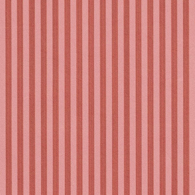 Schumacher Edwin Stripe Narrow Wallcovering In Sun Kiss For Sale