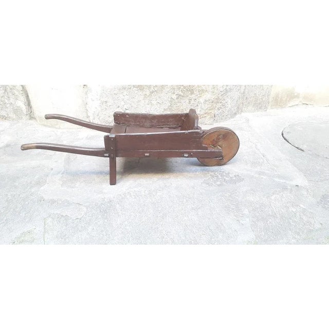 Wood and Wrought Iron Cart, 1800s For Sale - Image 6 of 6