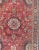 Late 19th century Antique Persian Sultanabad rug with red background, cream large scale medallion and large scale floral...
