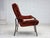 Brown Danish Lounge Chair in Velour and Bent Oak, 1970s For Sale - Image 8 of 18