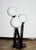 Modern Modern Floor Lamp in Metal and Glass, 1990s For Sale - Image 3 of 8