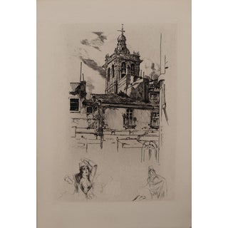Alméry Lobel-Riche, San Salvador, Etching For Sale