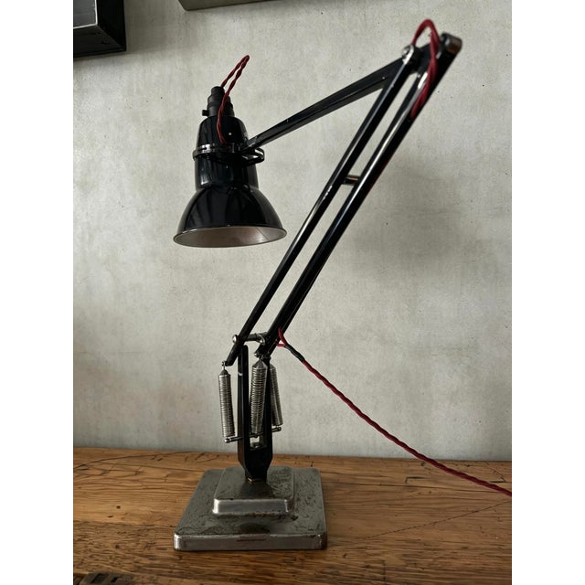 George Carwardine Two Step the 1227 Anglepoise Table Lamp by George Carwardine for Herbert Terry & Sons, 1940s For Sale - Image 4 of 11