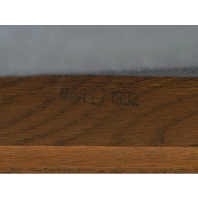 Stickley Mission Oak Upholstered Sofa Settee For Sale - Image 18 of 18
