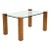 Milo Baughman Cube Leg Table by Thayer Coggin For Sale