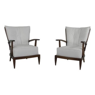 Mid-Century Armchairs by Paolo Buffa, 1950, Set of 2 For Sale