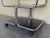 Mid Century Sleek Italian Three Tier Chrome and Glass Drinks Trolley On Castors For Sale - Image 14 of 18