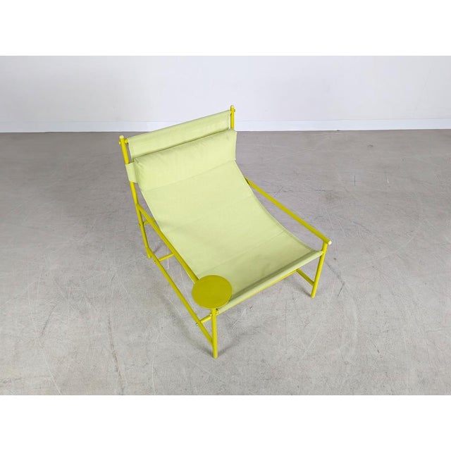 Yellow Garden Chairs from Cuco Handmade Furniture, Set of 2 For Sale - Image 8 of 11