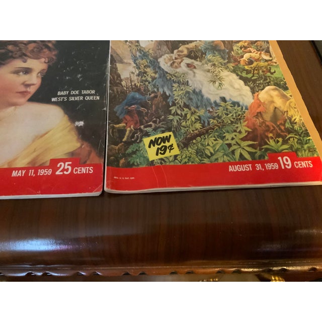 Mid-Century Modern Vintage Mid-Century 1959 Life Magazine Issues - Pair of 2 For Sale - Image 3 of 8