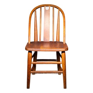 Marietta Chair Co. World War 2 Usmd Military Wooden Chair c.1944 For Sale