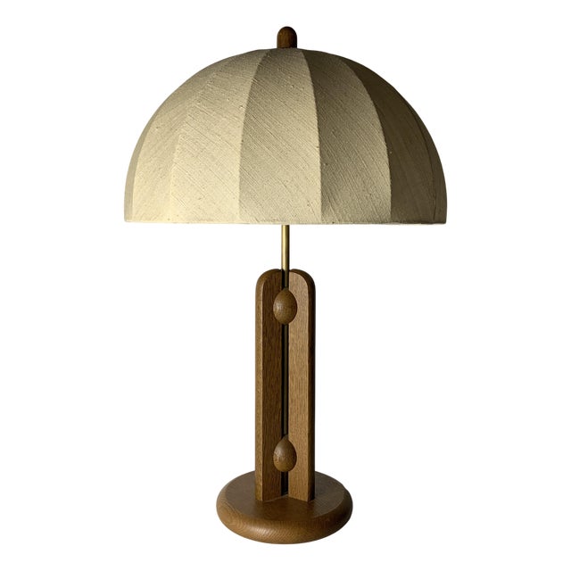Large Mid-Century Space Age Mushroom Table Lamp from Hustadt Leuchten, 1970s For Sale