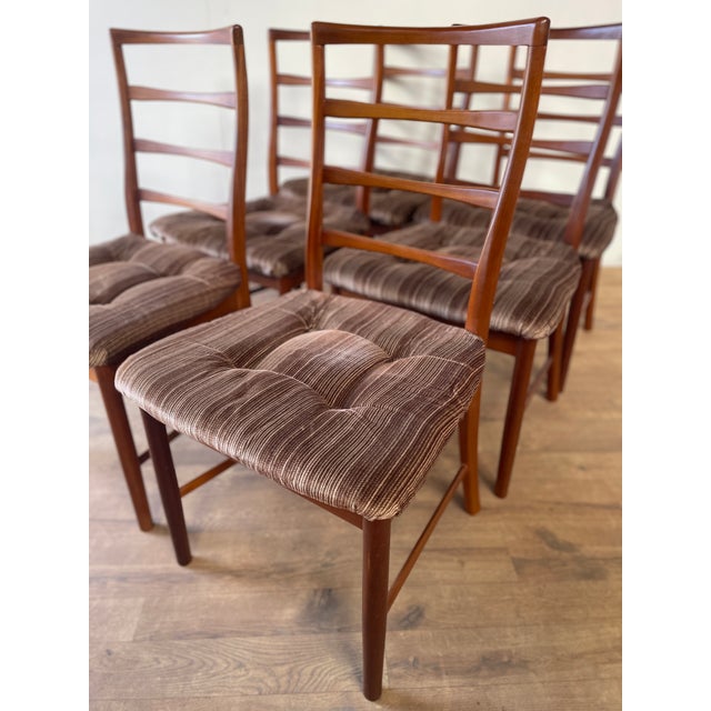 Mid-Century Modern Teak Dining Chairs by A.H. McIntosh, 1960s, Set of 6 For Sale - Image 4 of 14