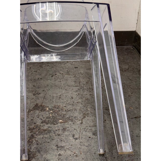 Philippe Starck Style Ghost Side Chairs, Set of Four For Sale - Image 12 of 12