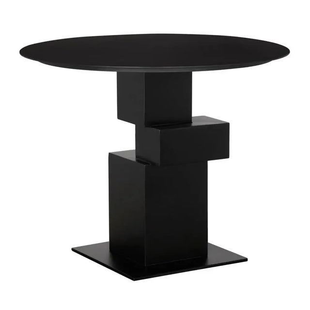 The Speer Metal Table in Matte Black exudes industrial elegance with its bold, minimalist design. Crafted from durable...