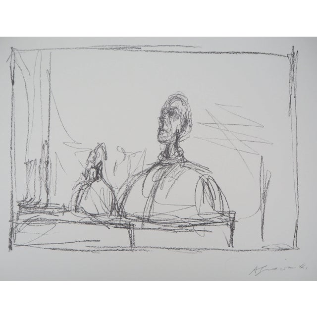 After Alberto Giacometti, Bust in the Studio, 2014, Lithograph For Sale - Image 10 of 10
