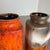 Fat Lava Orange Pottery Vases from Scheurich, Germany, 1970s, Set of 2 For Sale - Image 10 of 18