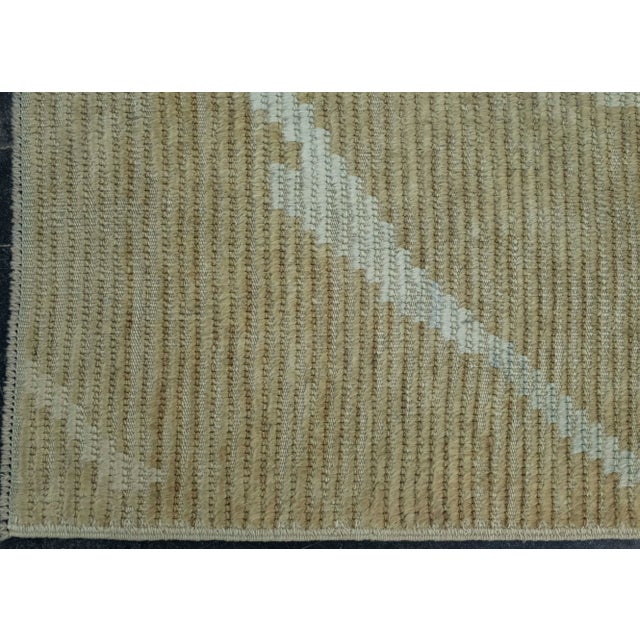 Turkish Tulu Handmade Rug 7'8" x 10'5" #18501 For Sale - Image 4 of 8