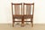 Stickley Mission Oak Arts & Crafts Spindle Back Dining Chairs | Set of Four For Sale - Image 13 of 15