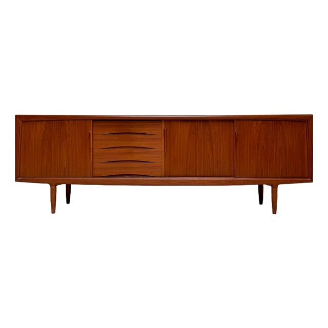 Mid-Century Danish Teak Sideboard by Axel Christensen for Aco Møbler, 1960s For Sale
