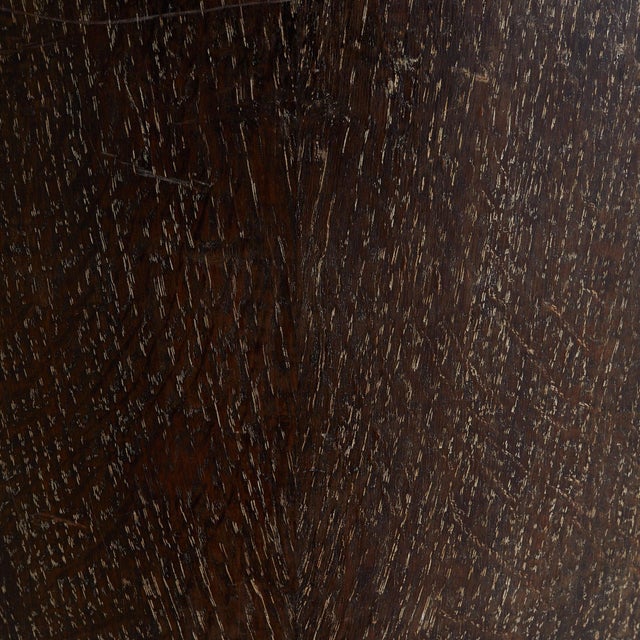 French Art Deco Cerused Oak Fauteuil Chair, 1940s - 2 Available For Sale - Image 11 of 11