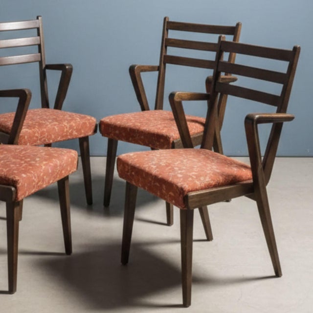Mid-Century Chairs from Jitona, 1970s, Set of 4 For Sale - Image 4 of 7