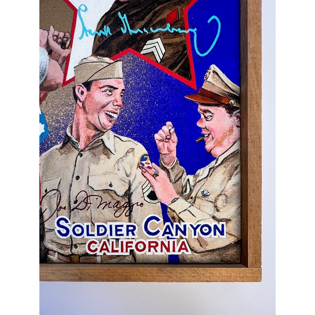 Wood Ben Sakoguchi "Gi Ball Brand" From "Orange Crate Series" Signed Original For Sale - Image 7 of 12