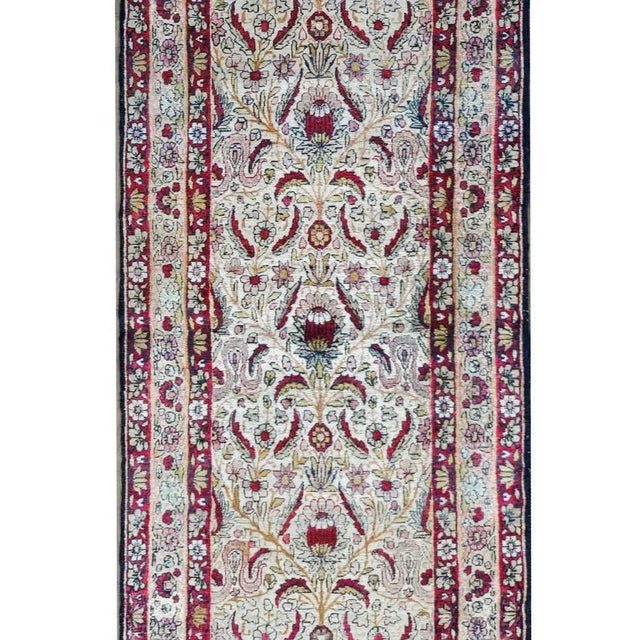 Tribal Early 20th Century Lavar Kirman Runner For Sale - Image 3 of 13