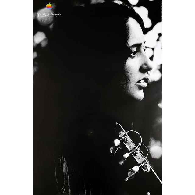 Apple Joan Baez Poster For Sale