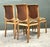Vintage Deco Carved Dining Chairs - Set of 4 For Sale - Image 10 of 12