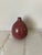 1970s Studio Pottery Bud Vase Weed Pot Lava Glaze Chop Marked For Sale - Image 11 of 14