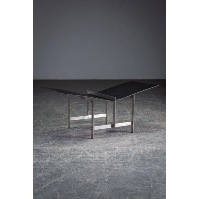 Galerie Binnen Architectural Manifold Side Table, 1980s For Sale - Image 4 of 13