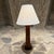 Arturo Pani Leather Wrapped Table Lamp, Gold, Mexico, 1950s For Sale - Image 14 of 17