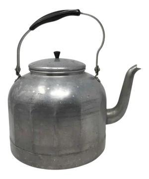Vintage French Aluminum Kettle