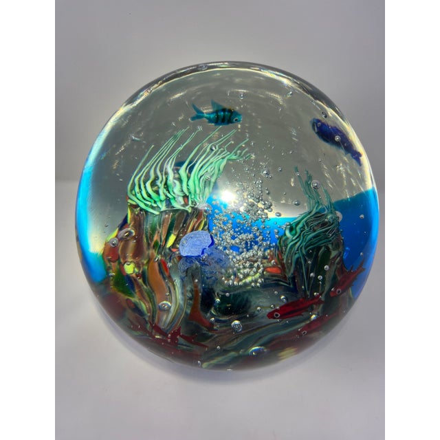 Contemporary Murano Glass Aquarium by Ars Murano For Sale - Image 3 of 5