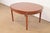 Brown Henredon Style French Regency Louis XVI Teak Extension Dining Table, Newly Refinished For Sale - Image 8 of 15