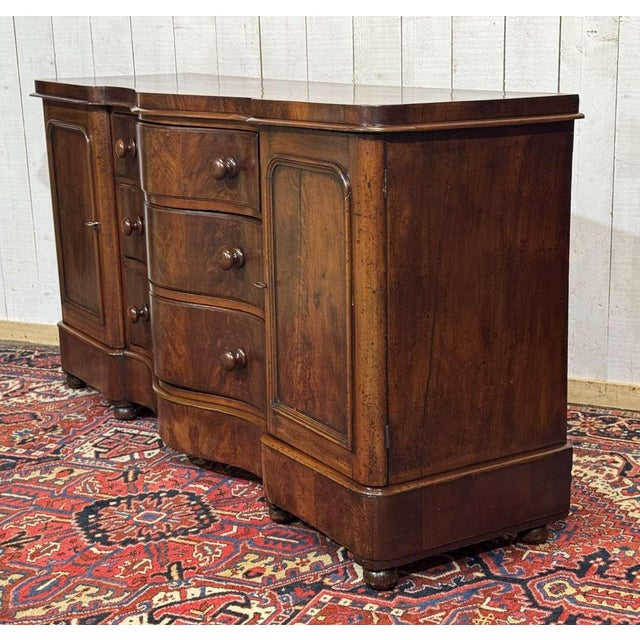 Antique Victorian Mahogany Sideboard, 1800s For Sale - Image 11 of 18