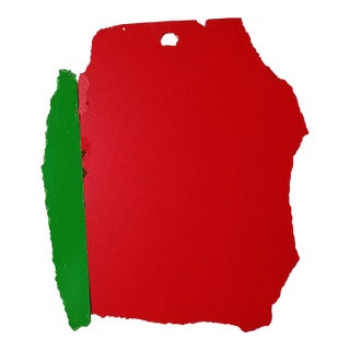 Contemporary Abstract Aerosol on Assembled Masonite (Isorel) "Untitled 123" by Andre Debono For Sale