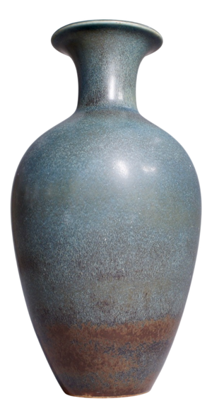 Vintage Floor Vase in Stoneware by Gunnar Nylund for Rörstrand, 1950s