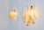 Vintage Italian Murano Wall Lights with 10 Acid-Etched Amber Glass Petals, 1990s, Set of 2 For Sale - Image 11 of 17