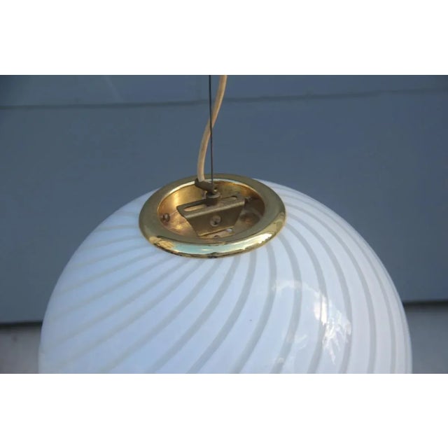 Vintage Murano Glass Ceiling Lamp from VeArt For Sale - Image 4 of 8