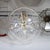 Transparent Internal starburst spherical pendant For Sale - Image 8 of 11
