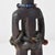 Early 20th Century Yoruba Ibeji Male Figure With Glass Bead Necklace Nigeria For Sale - Image 9 of 10