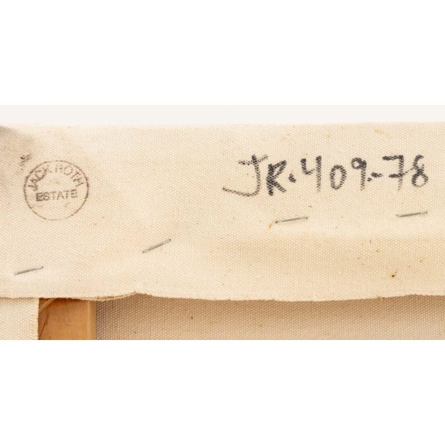 Jack Roth Untitled Acrylic on Canvas, 1978 For Sale - Image 9 of 10