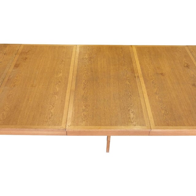 Large Model 142 Dining Table in Oak by Børge Mogensen for Karl Andersson & Söner, 1960s For Sale - Image 16 of 18