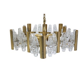 Crystal Orrefors Pendant Lamp For Sale